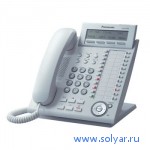 Цифровой системный телефон с 3-строчным ЖК Panasonic KX-DT333RU