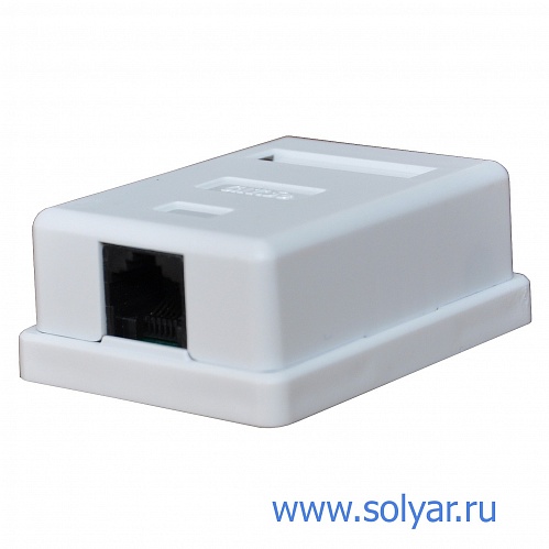 Розетка 1хRJ-45 8P8C (WT-2012)
