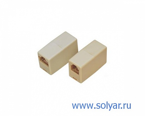 Муфта-соединитель RJ11-RJ11, 6P4C (WT-6004A)