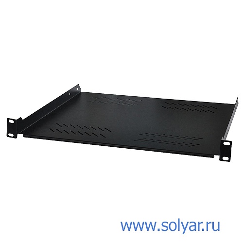 Полка консольная 19", 1U, 400 мм (WT-2114D Black)