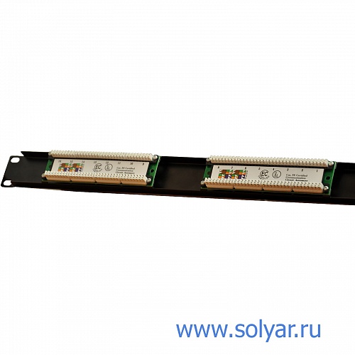 Патч-панель WT на 16 портов RJ-45, 5e (WT-2064-16P)