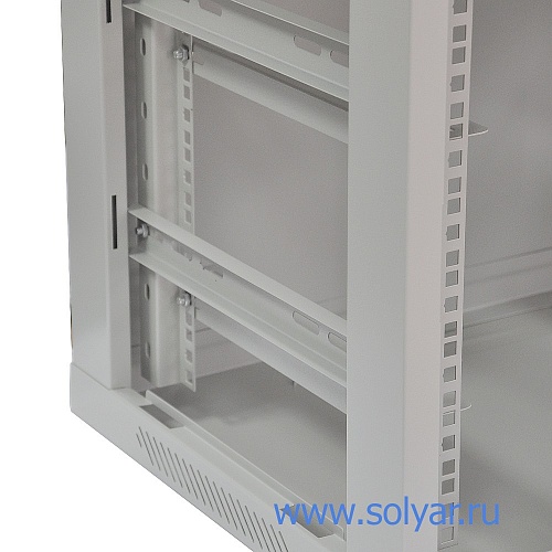 Шкаф 19" 12U 600х450мм, серый (C126045GWT)