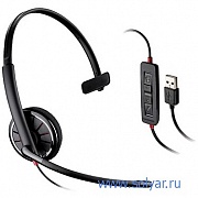 PL-C310, BlackWire C310 (PL-С310),проводная гарнитура,USB