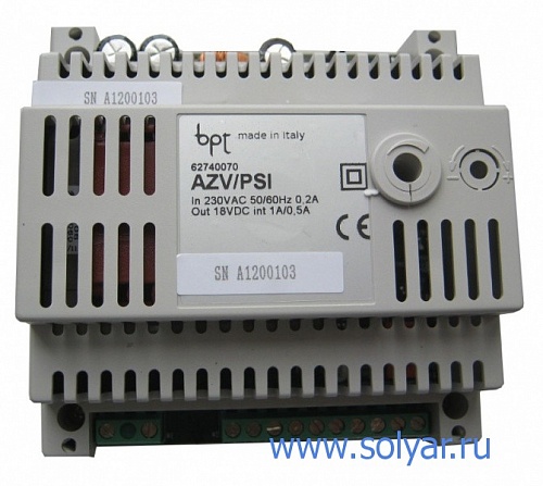 Интерфейс  AZV/PSI 62740070