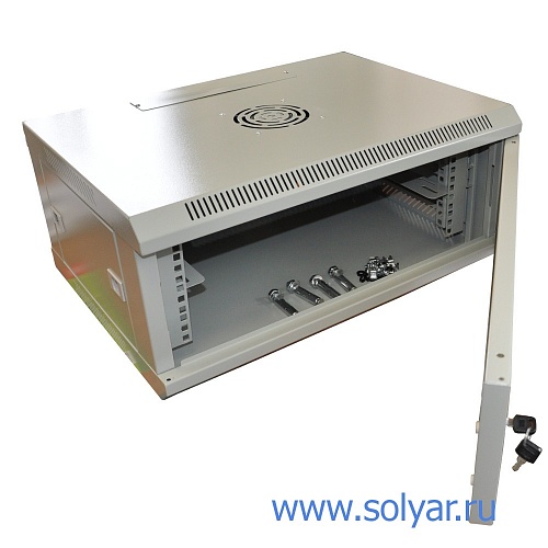 Шкаф 19" 4U 600х450, Серый (M046045GWT)