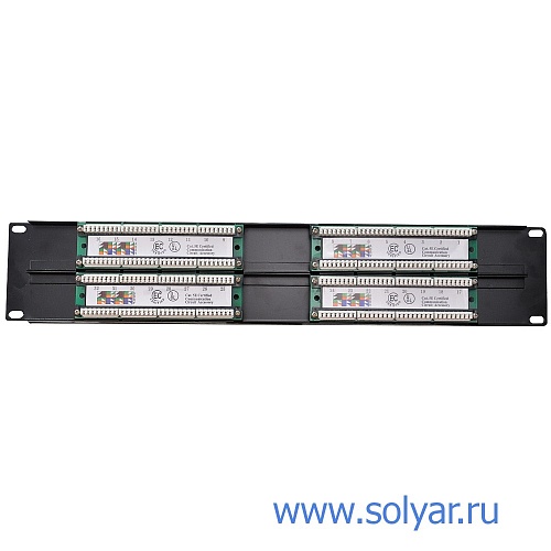 Патч-панель 19", 32 порта RJ-45, 5e (WT-2064-32P)