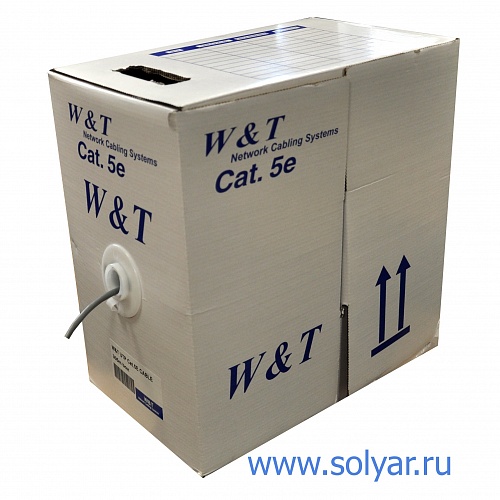 Кабель W&T SFTP-4, кат.5e, внутр (WT-2037D)