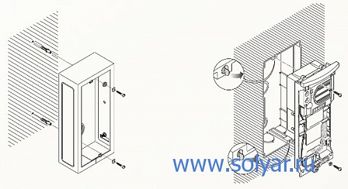 1-кнопочная вызывная панель , вандалозащитная TARGHA VR HEVC/301 VR арт. 62021800