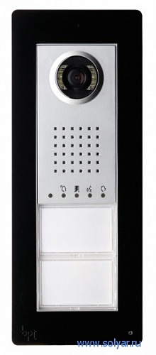 IP вызывая панель THANGRAM DVC/IP ME  с цифровой видеокамерой, цвет металл арт. 62020340